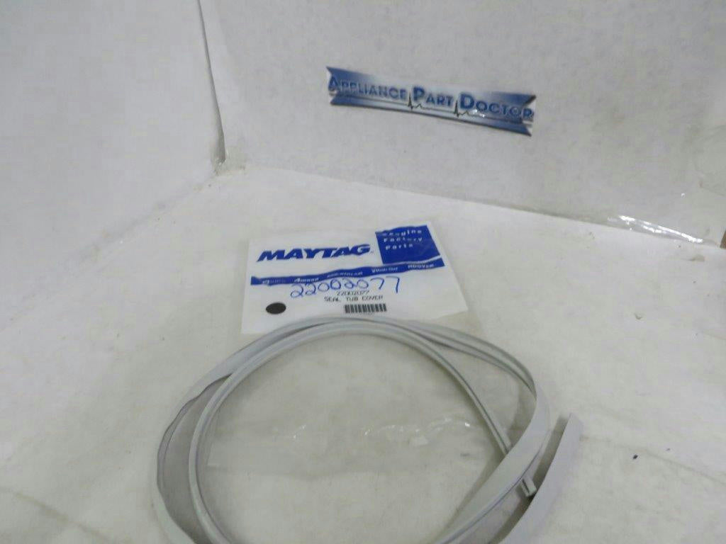 MAYTAG WHIRLPOOL WASHER 22002077 TUB COVER SEAL NEW MAYTAG WHIRLPOOL WASHER 22002077 TUB COVER SEAL NEW
